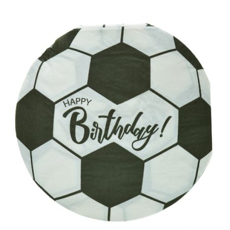 מפיות נייר צורני - כדורגל 16 יח