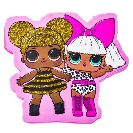 מפיות נייר צורני- 16 יח- LOL מנומר