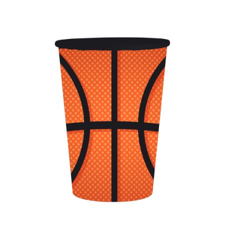 כוסות נייר 8יח-כדורסל