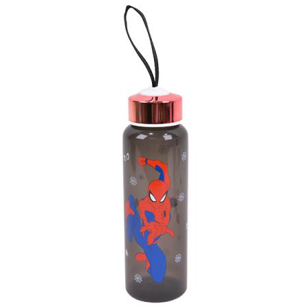 בקבוק פלסטיק פקק נירוסטה 650 מל - ספיידרמן אייקונים