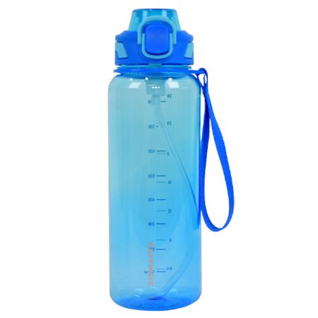 בקבוק טריטן 800 מל פיית סיליקון - אומברה תכלת כחול