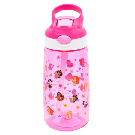 בקבוק פלסטיק 500 מל פיית סיליקון - נסיכות פרחוני