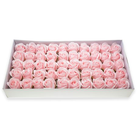 50 פרחי סבון בקופסא-ורוד-ללא זכות החזרה