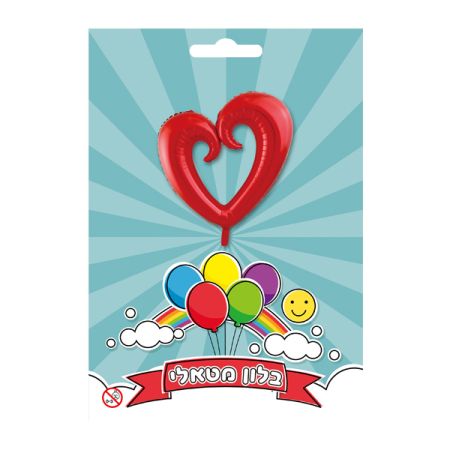 בלון מיילר 36 - לב חלול אדום