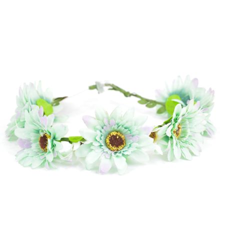 זר לראש חמניה-מנטה