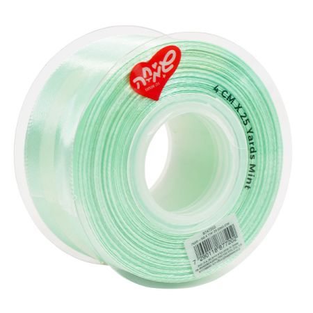 סרט סאטן 25 יארד 4 סמ - מנטה