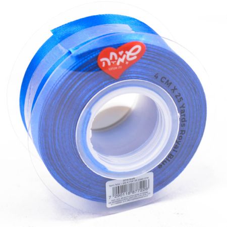 סרט סאטן 25 יארד 4 סמ - כחול רויאל