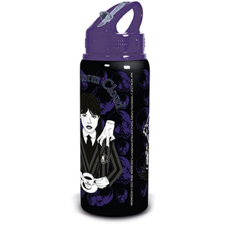 בקבוק אלומניום ספורט עם קש 730 מל - וונזדי