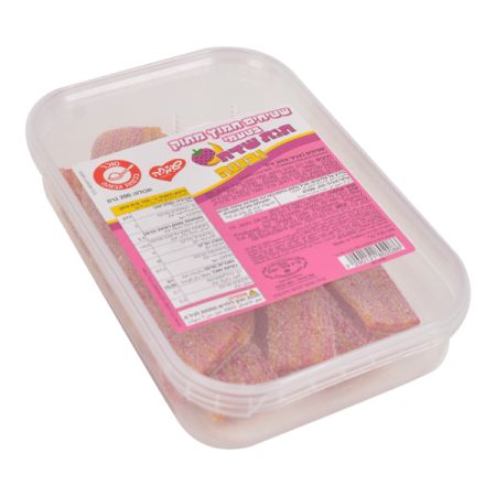 ממתק ליקריץ 200 גרם - שטיחים בציפוי סוכר תות בננה