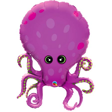 בלון מיילר Q35 תמנון סגול - 1 יח