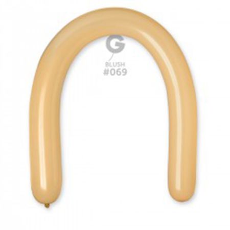 בלון נקניק D6 פסטל בלאש 69 50יח