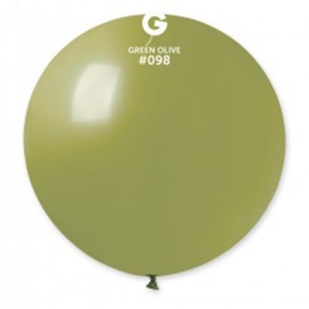 בלון פיתה G30 פסטל ירוק זית 098 10יח