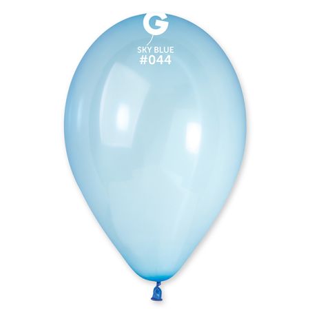 בלון G120 קריסטל כחול 044 - 50 יח