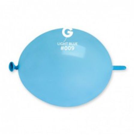 בלון לינק GL6 פסטל כחול בהיר 09 50יח
