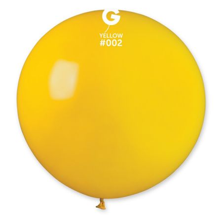 בלון פיתה G30 פסטל צהוב 02 10יח