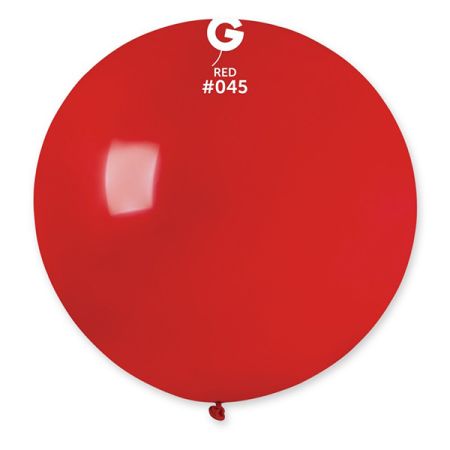בלון פיתה G30 פסטל אדום 45 10יח