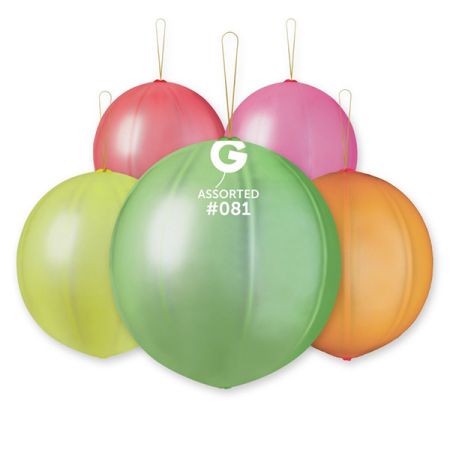 בלון אורז GPBF1 נאון מבריק מעורב צבעים 81 50יח