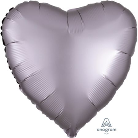 בלון מיילר 18-חלק לב סגלגל מט כרום אנגרם
