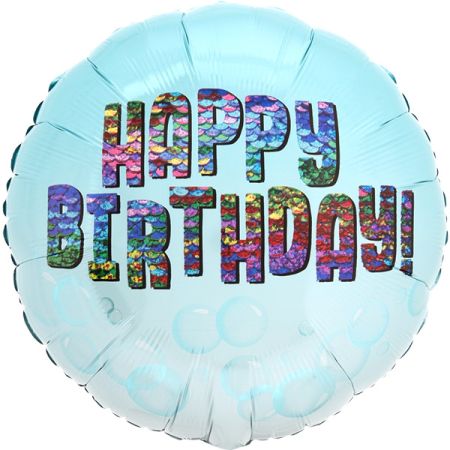 בלון מיילר 18-אנגלית HB רקע תכלת