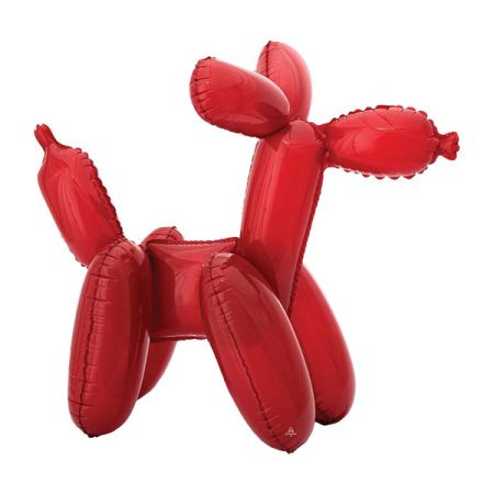 בלון מיילר מולטי צורות - כלב אדום