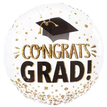 בלון מיילר 18 - ברכות להצלחה בזהב גליטר